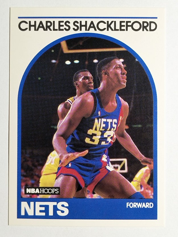 1989-90 Hoops #169 Charles Shackleford RC