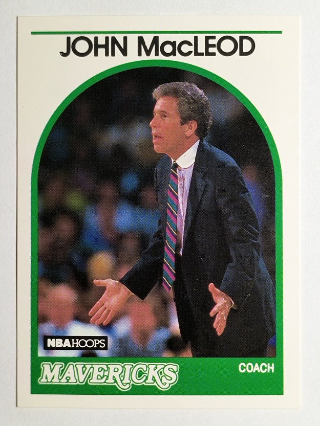 1989-90 Hoops #171A John MacLeod CO SP/ERR No NBA Logo