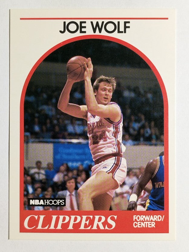 1989-90 Hoops #173 Joe Wolf