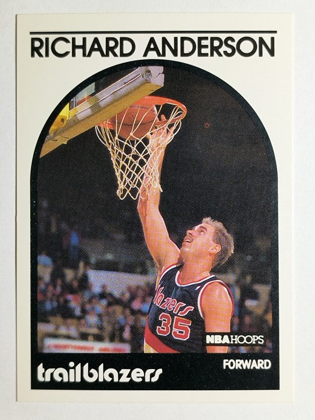 1989-90 Hoops #182 Richard Anderson