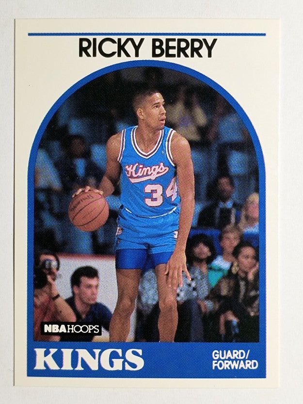 1989-90 Hoops #186 Ricky Berry SP