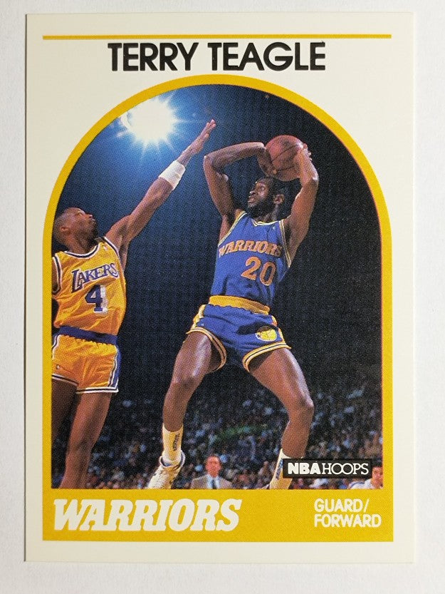 1989-90 Hoops #196 Terry Teagle