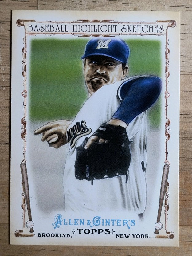 2011 Topps Allen and Ginter Baseball Highlight Sketches #BHS11 Trevor Hoffman