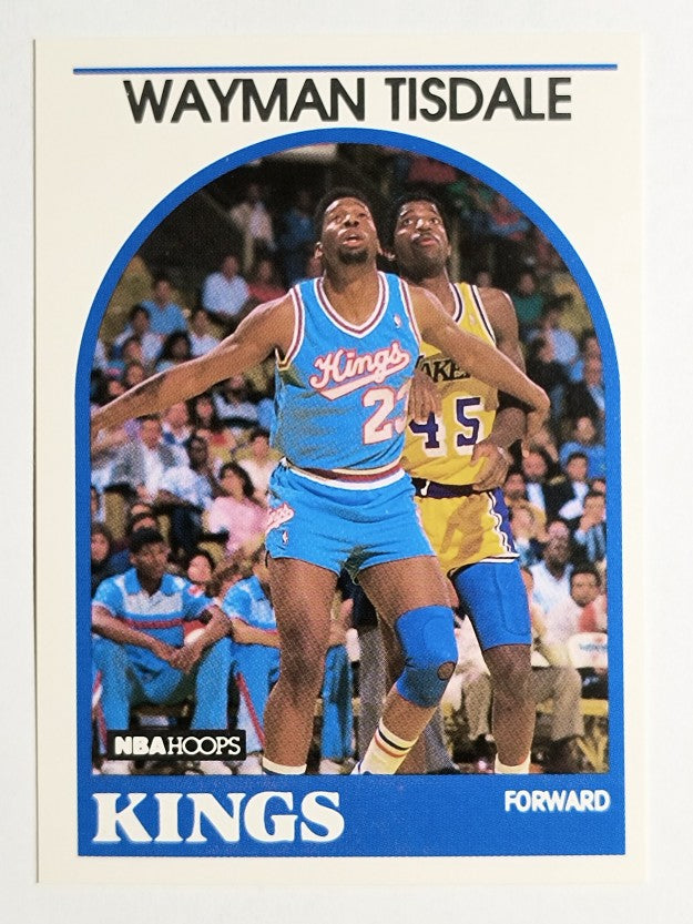 1989-90 Hoops #225 Wayman Tisdale