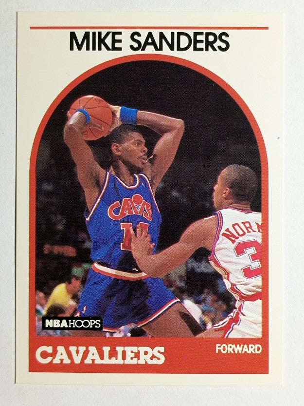 1989-90 Hoops #226 Mike Sanders SP