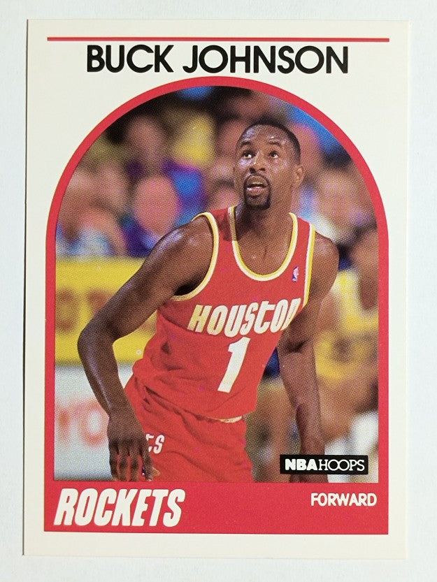 1989-90 Hoops #237 Buck Johnson RC