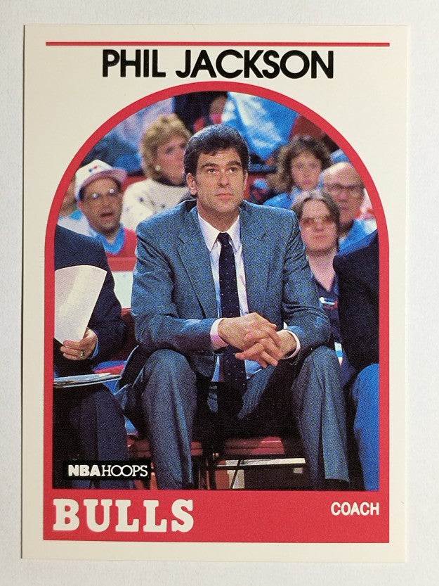 1989-90 Hoops #266 Phil Jackson CO (EXMT)