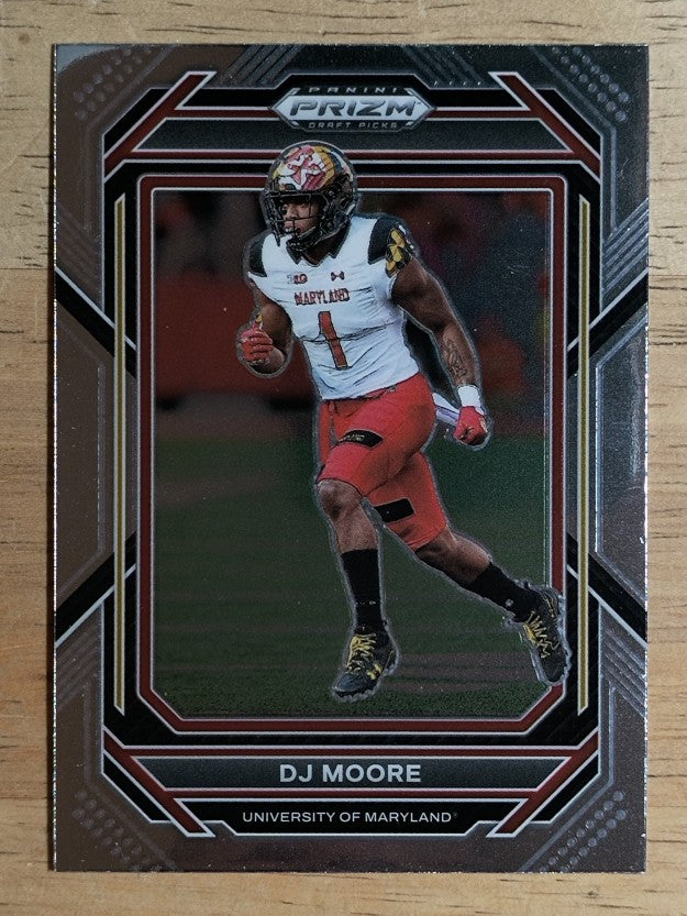 2023 Panini Prizm Draft Picks #32 D.J. Moore