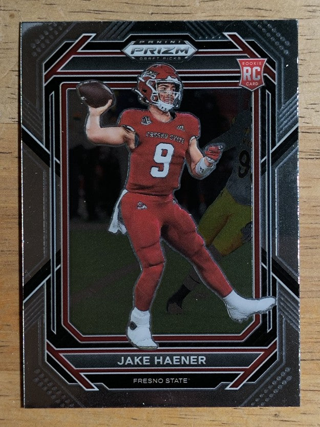 2023 Panini Prizm Draft Picks #109 Jake Haener