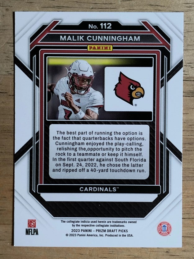 2023 Panini Prizm Draft Picks #112 Malik Cunningham