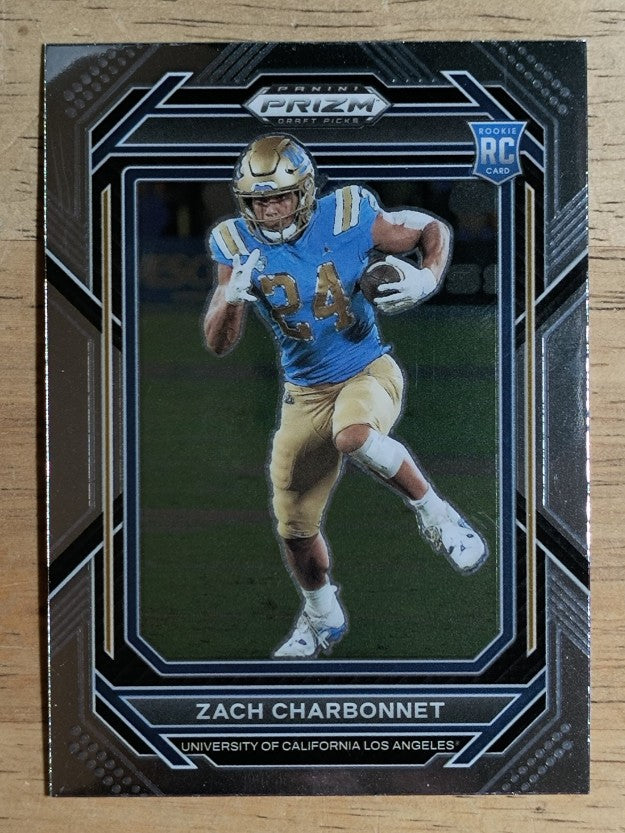 2023 Panini Prizm Draft Picks #124 Zach Charbonnet
