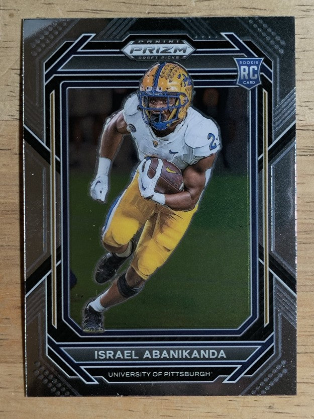 2023 Panini Prizm Draft Picks #127 Israel Abanikanda