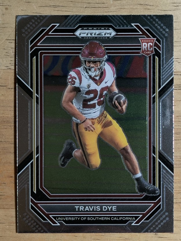 2023 Panini Prizm Draft Picks #129 Travis Dye