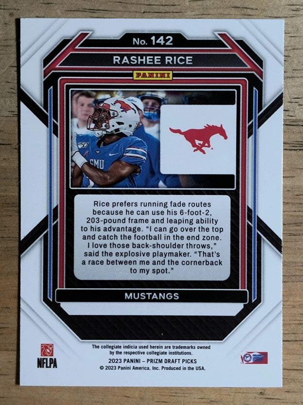 2023 Panini Prizm Draft Picks #142 Rashee Rice