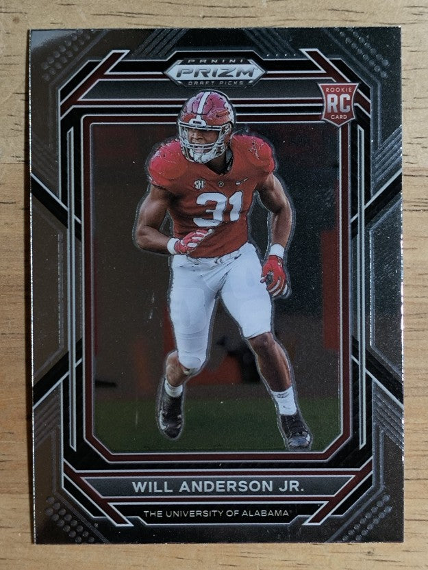 2023 Panini Prizm Draft Picks #162 Will Anderson Jr.