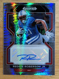 2023 Panini Prizm Draft Picks Autographs Mojo #RRJ Reggie Roberson Jr.