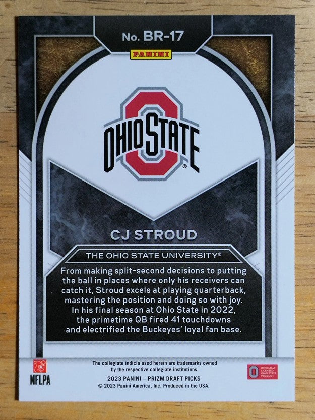 2023 Panini Prizm Draft Picks Brilliance #17 CJ Stroud