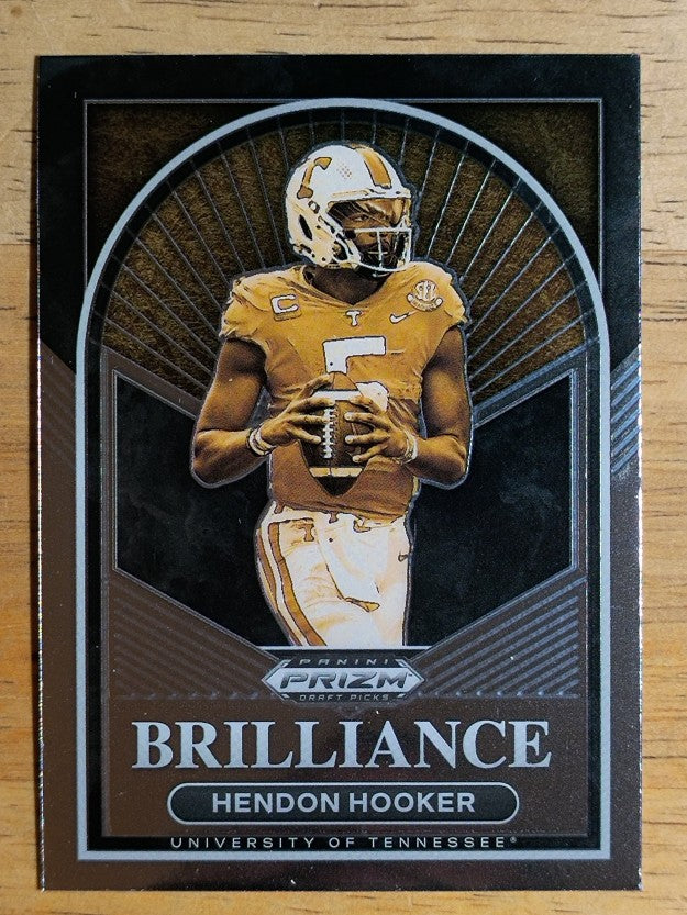 2023 Panini Prizm Draft Picks Brilliance #22 Hendon Hooker