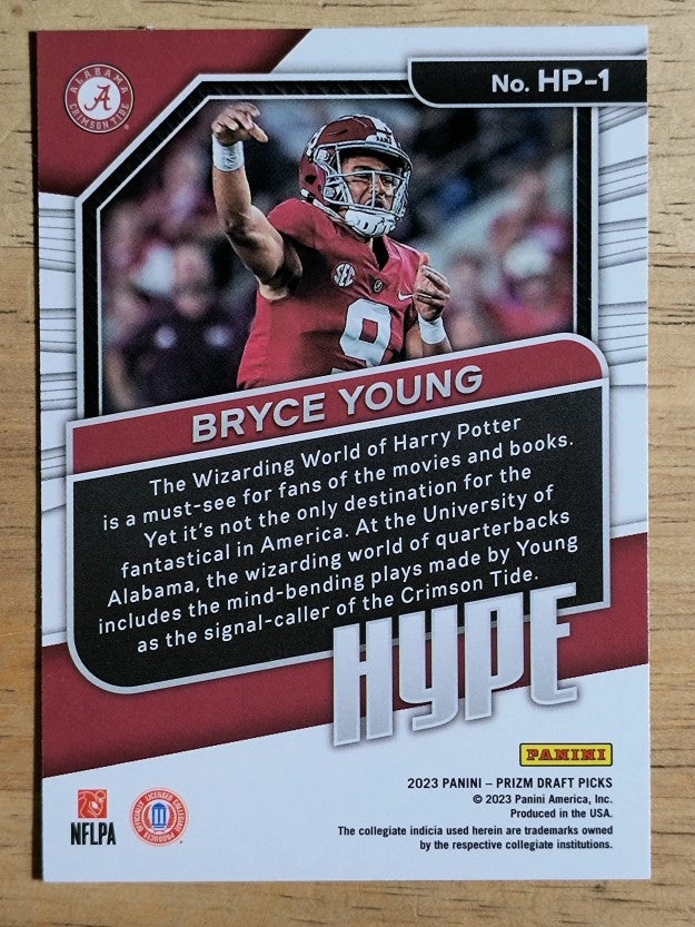 2023 Panini Prizm Draft Picks Hype #1 Bryce Young
