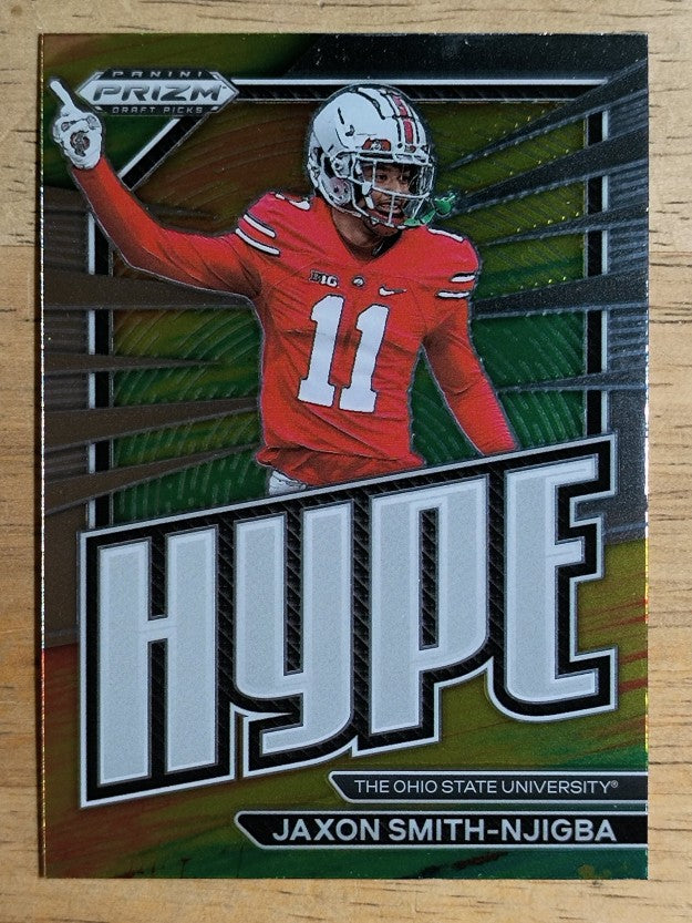 2023 Panini Prizm Draft Picks Hype #6 Jaxon Smith-Njigba