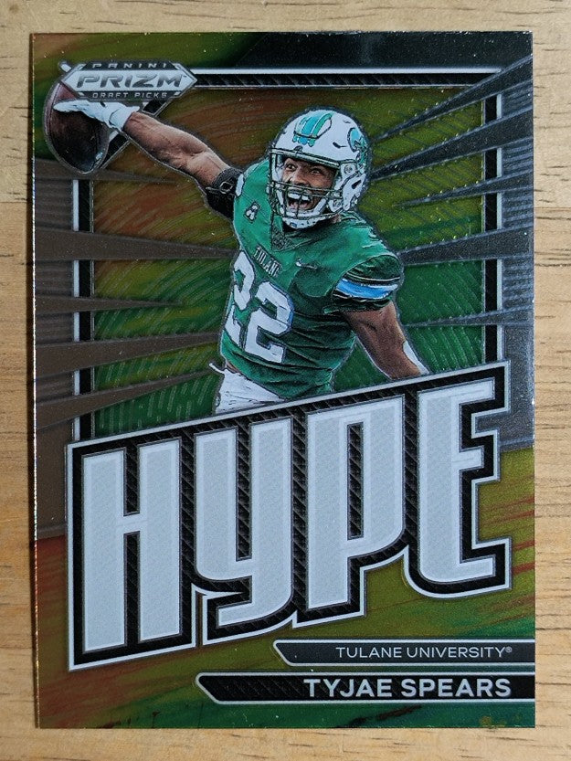 2023 Panini Prizm Draft Picks Hype #19 Tyjae Spears