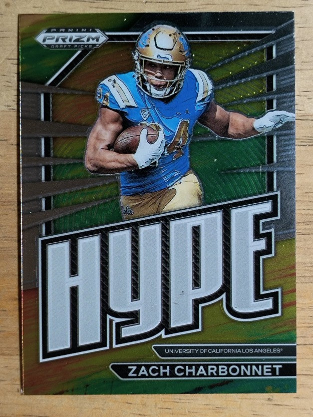 2023 Panini Prizm Draft Picks Hype #20 Zach Charbonnet