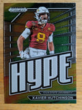 2023 Panini Prizm Draft Picks Hype #24 Xavier Hutchinson