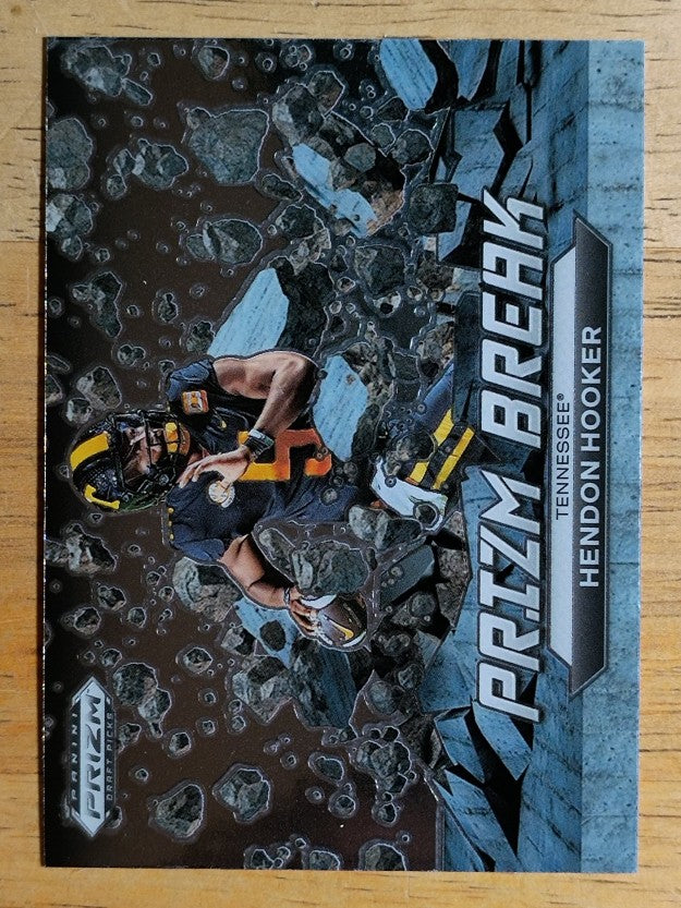 2023 Panini Prizm Draft Picks Prizm Break #7 Hendon Hooker