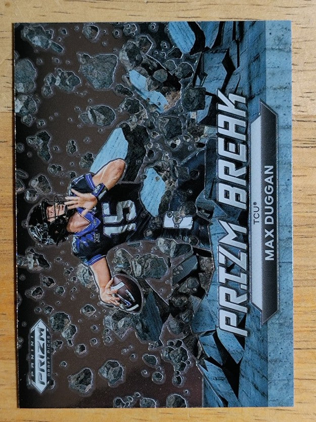 2023 Panini Prizm Draft Picks Prizm Break #20 Max Duggan