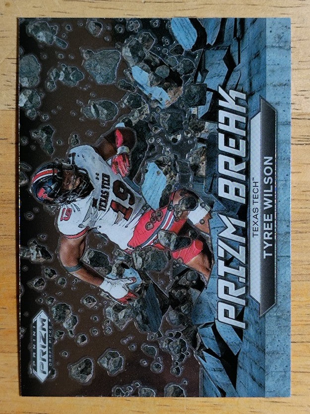 2023 Panini Prizm Draft Picks Prizm Break #21 Tyree Wilson