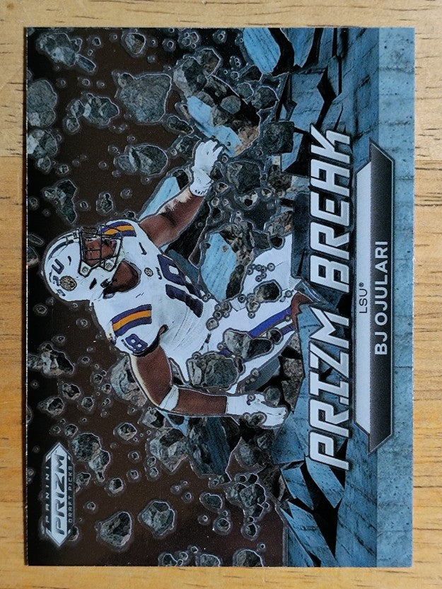 2023 Panini Prizm Draft Picks Prizm Break #25 BJ Ojulari