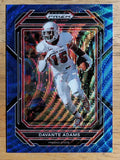 2023 Panini Prizm Draft Picks Prizms Blue Wave #24 Davante Adams/249