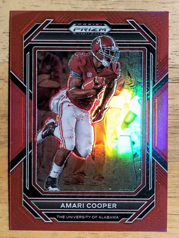 2023 Panini Prizm Draft Picks Prizms Red #5 Amari Cooper/299