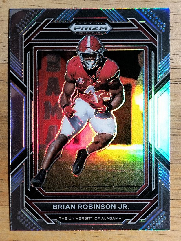 2023 Panini Prizm Draft Picks Prizms Silver #12 Brian Robinson Jr.