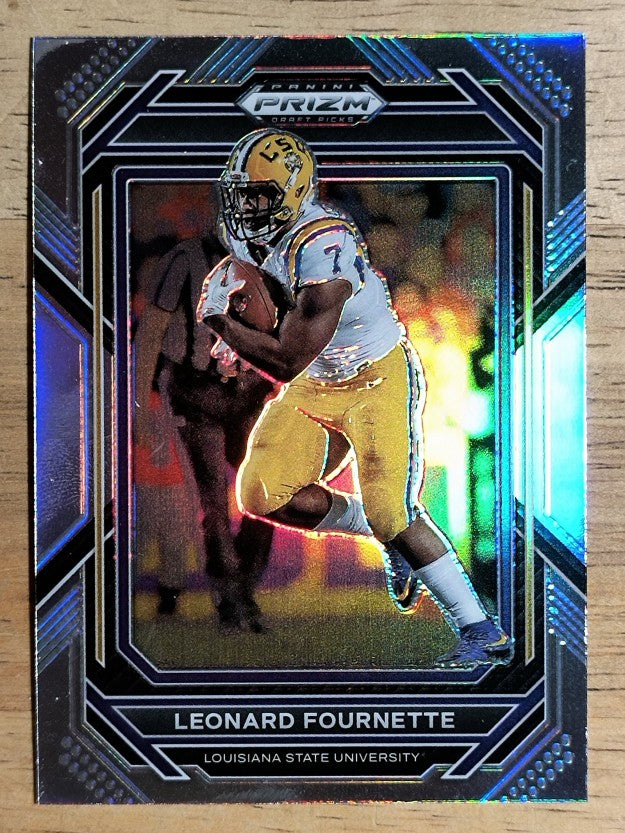 2023 Panini Prizm Draft Picks Prizms Silver #69 Leonard Fournette
