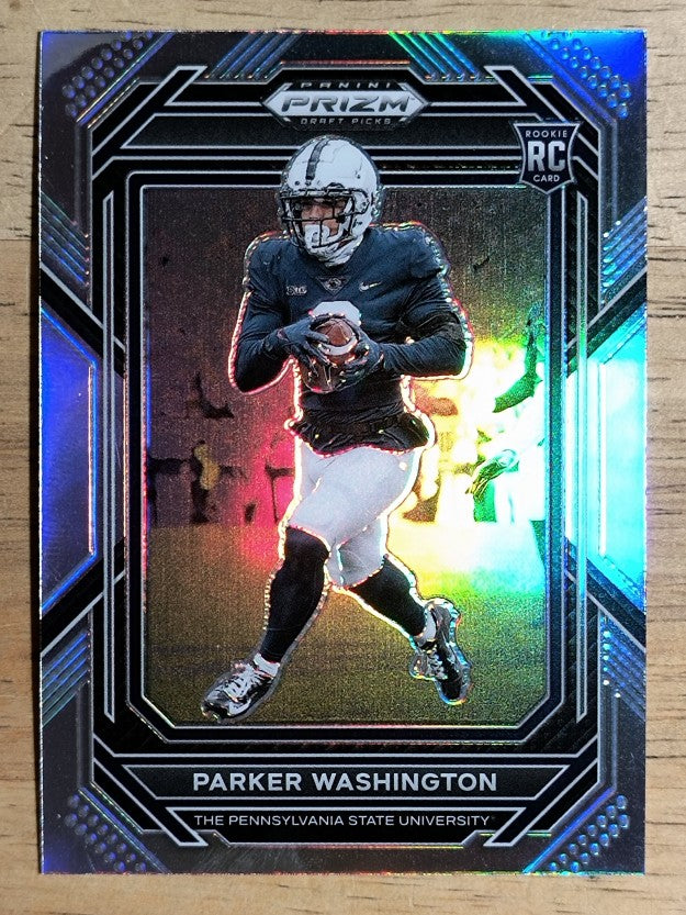 2023 Panini Prizm Draft Picks Prizms Silver #152 Parker Washington