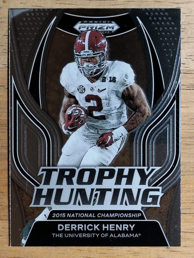 2023 Panini Prizm Draft Picks Trophy Hunting #8 Derrick Henry