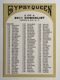 2011 Topps Gypsy Queen Checklists #2 195-Inserts