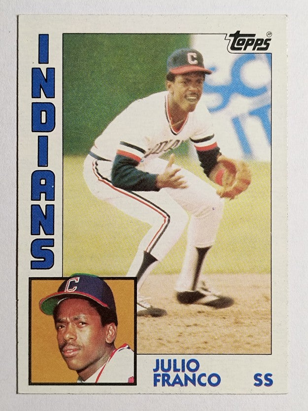 1984 Topps #48 Julio Franco
