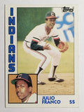1984 Topps #48 Julio Franco