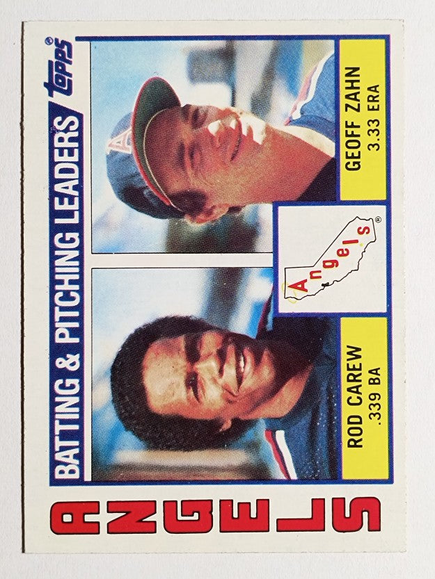 1984 Topps #276 Angels TL/Rod Carew