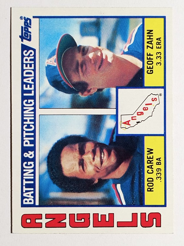 1984 Topps #276 Angels TL/Rod Carew