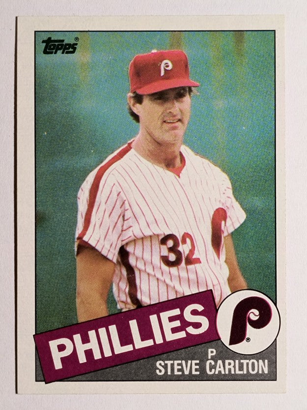 1985 Topps #360 Steve Carlton