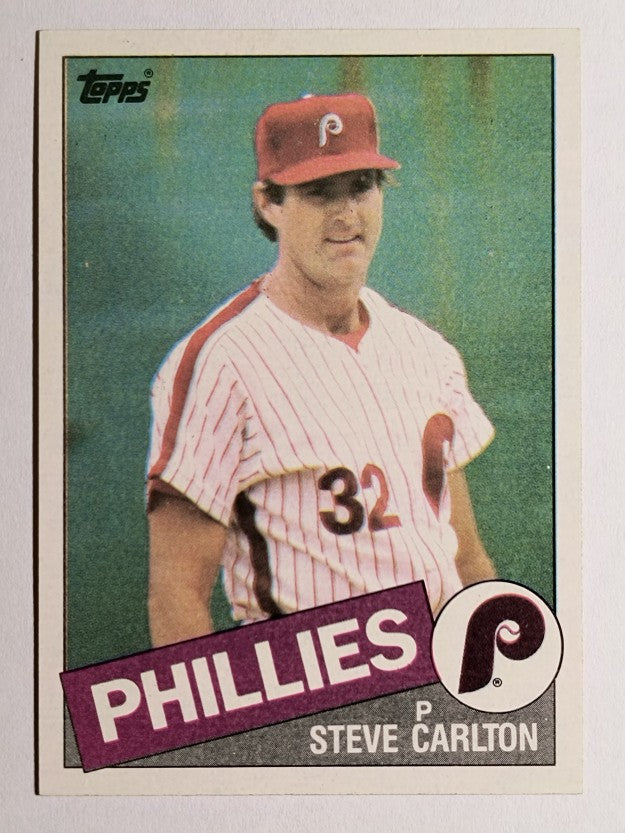1985 Topps #360 Steve Carlton