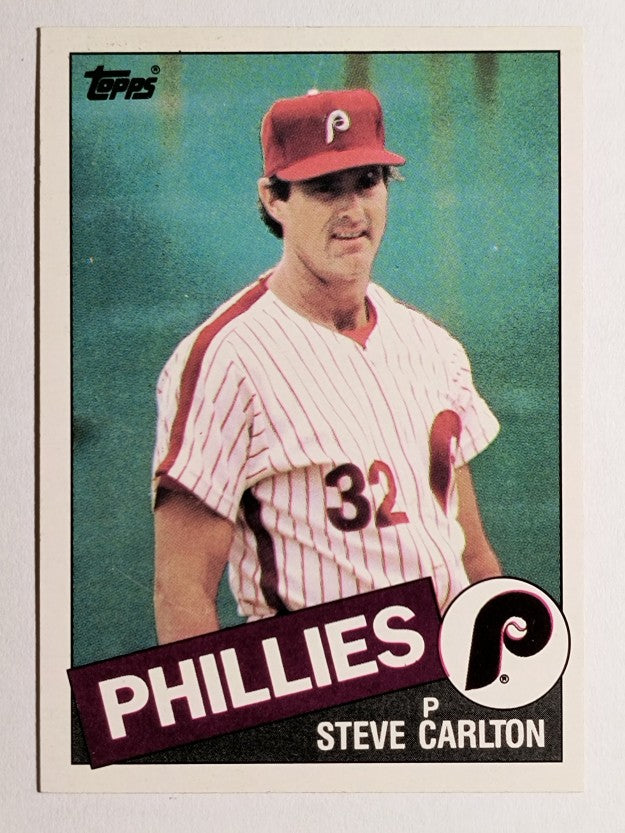 1985 Topps #360 Steve Carlton