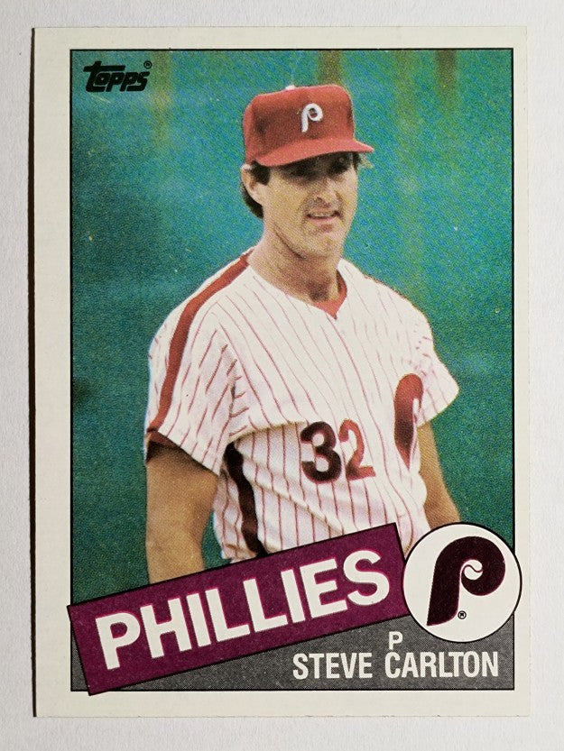 1985 Topps #360 Steve Carlton