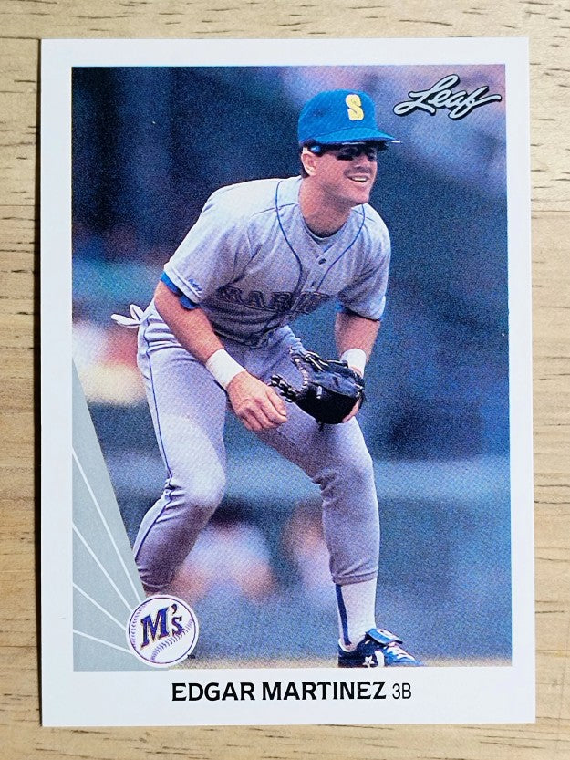 1990 Leaf #299 Edgar Martinez
