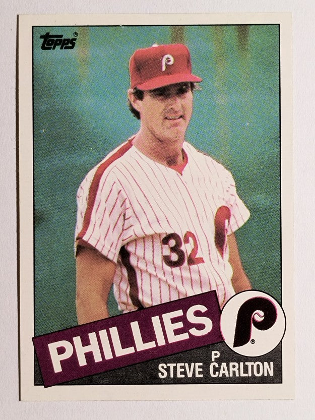 1985 Topps #360 Steve Carlton