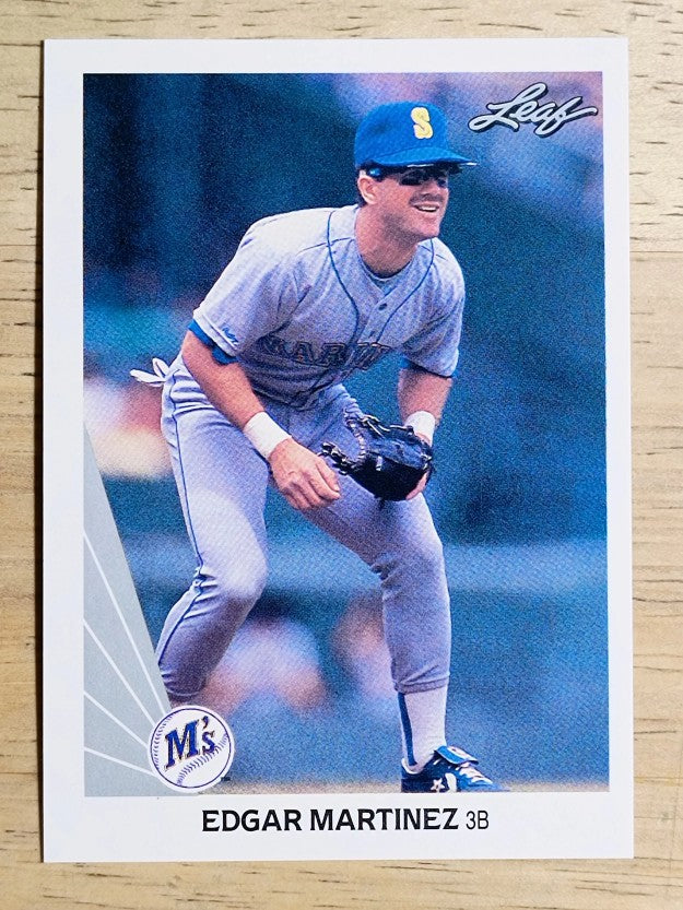 1990 Leaf #299 Edgar Martinez