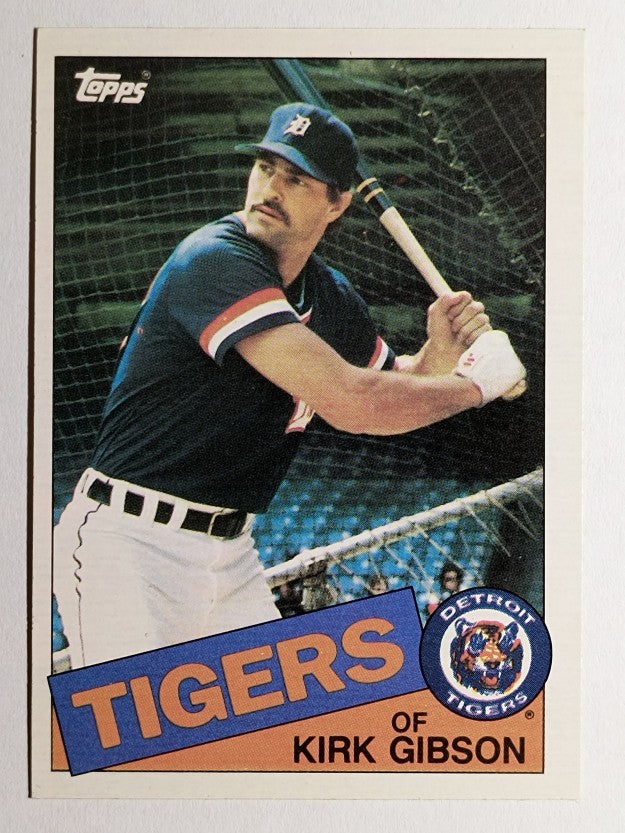1985 Topps #565 Kirk Gibson